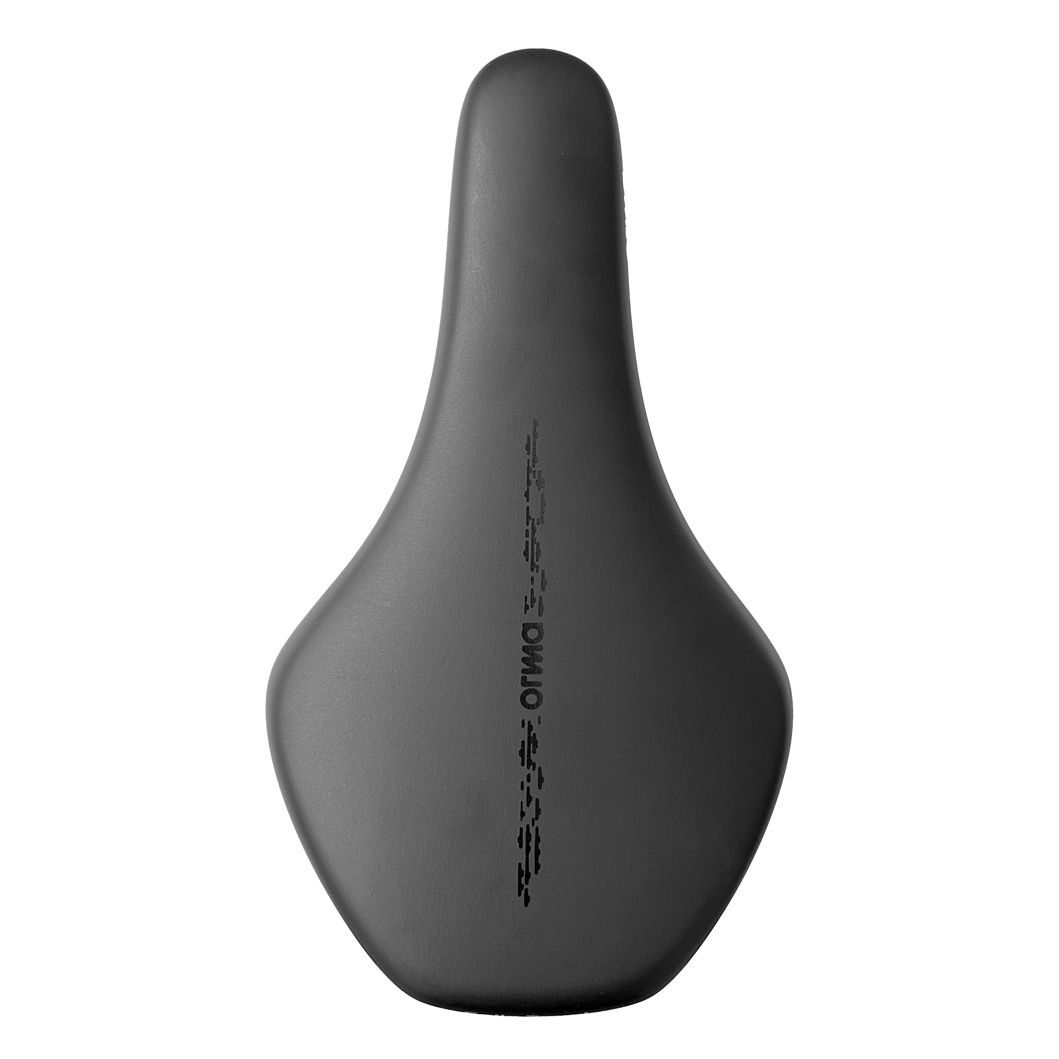 Orma Flat RVS negro con diseño negro